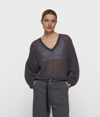 10 Days thin v-neck knit sweater