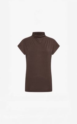 Aimee the Label MandyW6 Top Brown MandyW6 Top
