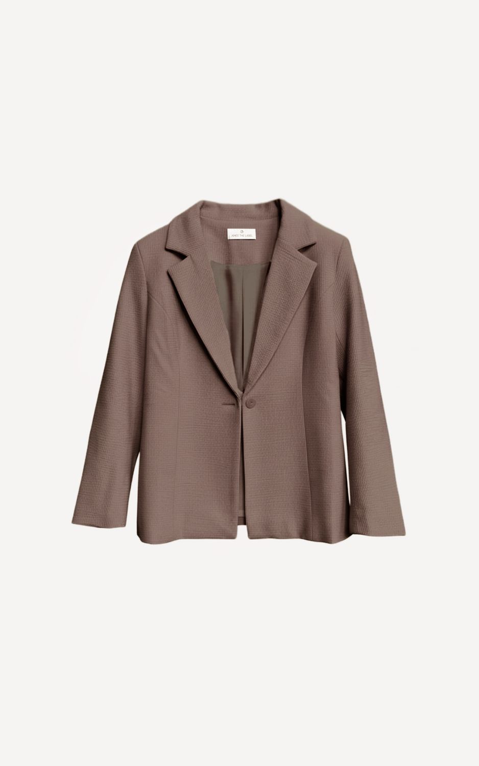 Aimee the Label RioW6 Ribcord Blazer Taupe RioW6 Ribcord Blazer