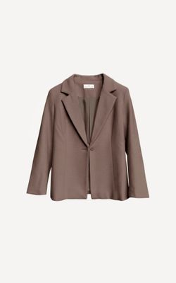 Aimee the Label RioW6 Ribcord Blazer Taupe RioW6 Ribcord Blazer
