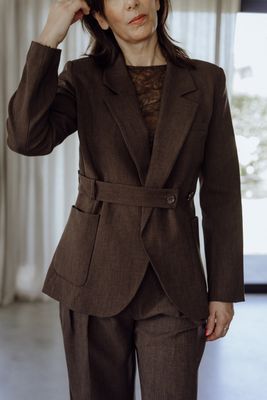 Aimee the Label AtlasW6 Blazer Brown 2 AtlasW6 Blazer