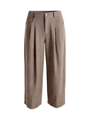 Aimee the Label SanDiegoW6 Ribcord Trouser Taupe SanDiegoW6 Ribcord T