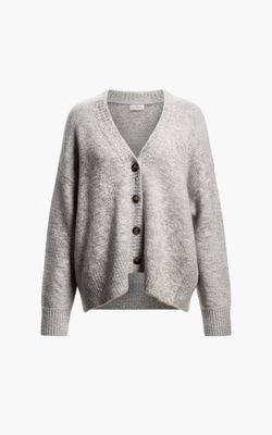 Aimee the Label TahitiW6 Cardigan LightGrey Melange TahitiW6 Cardigan