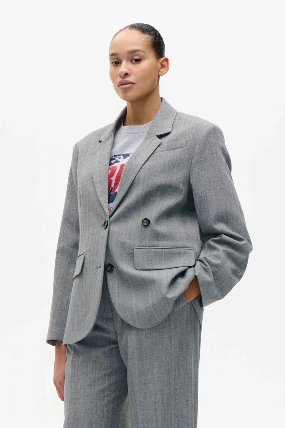Baum und Pferdgarten Blazer Bleone grijs 25018