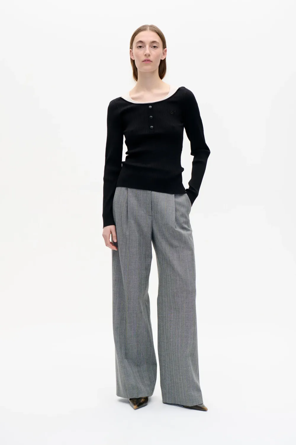 Baum und Pferdgarten Pantalon Neya grijs 25019