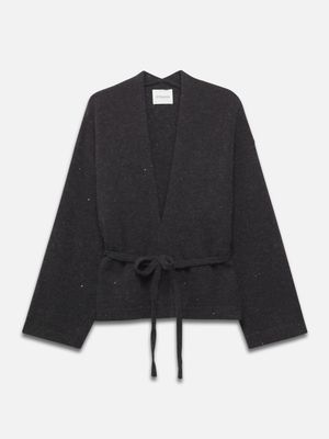 Alchemist Cardigan Sofia Grey melange TK0288