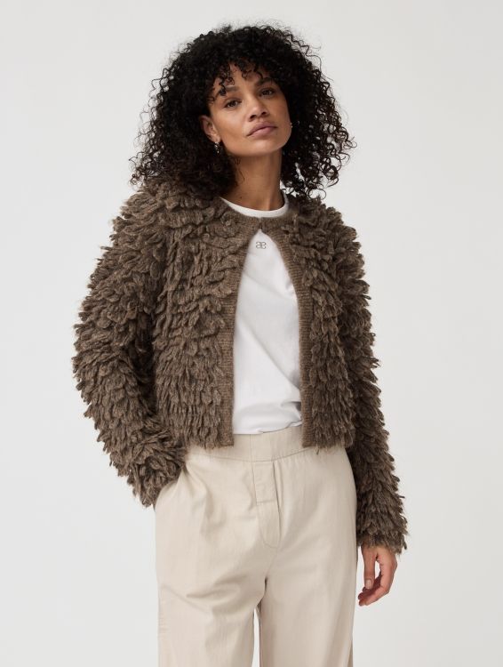 Alchemist Cardigan Sen Brown TK0186