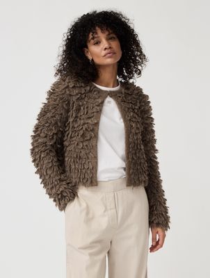 Alchemist Cardigan Sen Brown TK0186