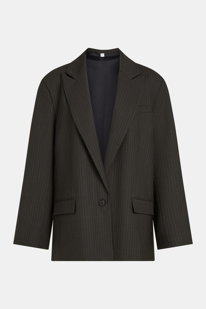 PENN &amp; INK N.Y. Blazer tabac stripe W26N1779