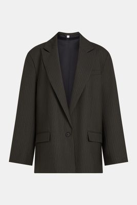 PENN &amp; INK N.Y. Blazer tabac stripe W26N1779