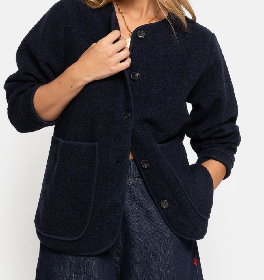 Ame Antwerpen Jack blauw Oman