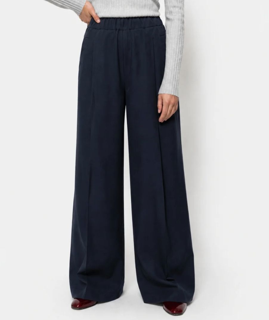 Ame Antwerpen Wide pants blauw Nice