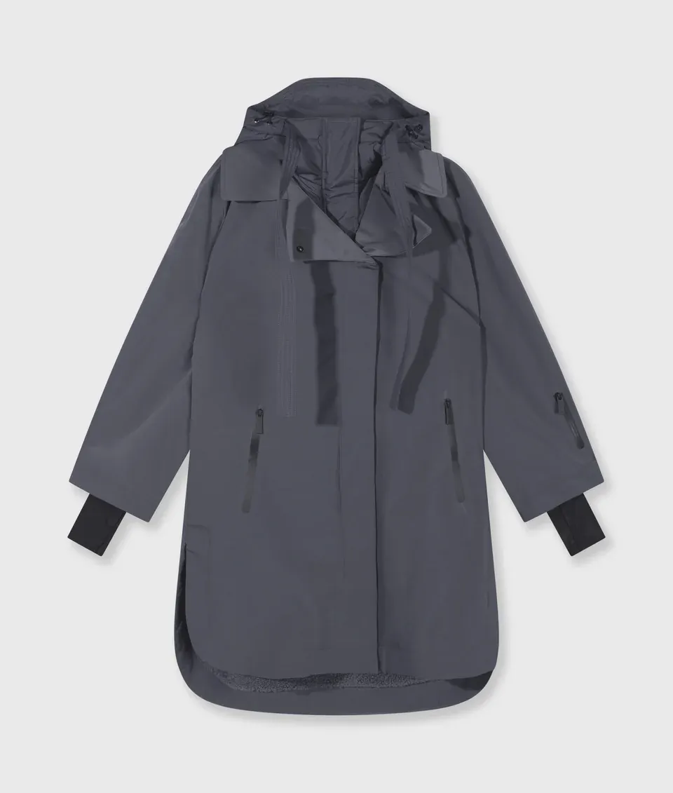 10 Days the cool coat steel blue