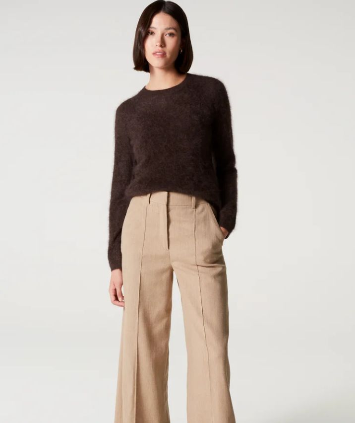 Absolut Cashmere PULL ML COL ROND BROWNIE AF1E003WSC001A