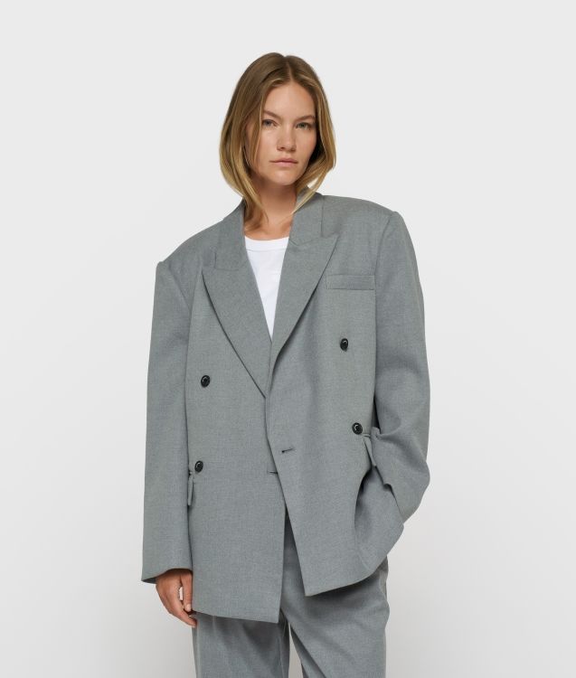 10 Days proud blazer light grey melee 20-506-6204