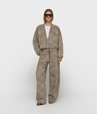 10 Days western jogger check champagne 20-014-6204