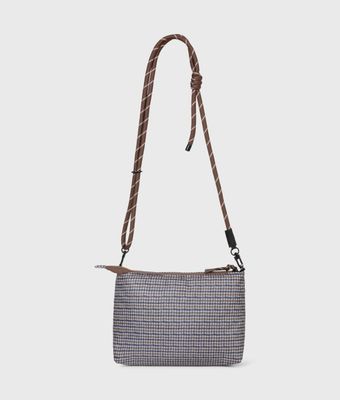 10 Days padded mini pouch check champagne 20-961-6204