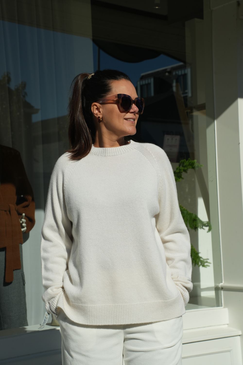 PESERICO Pullover ecru S99990F07K