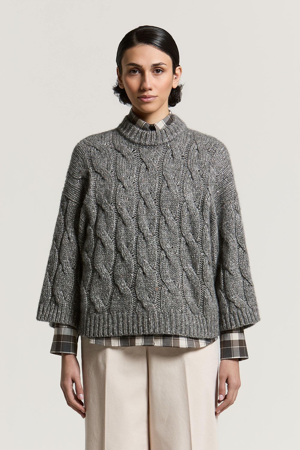 PESERICO Pullover grijs S99510F03