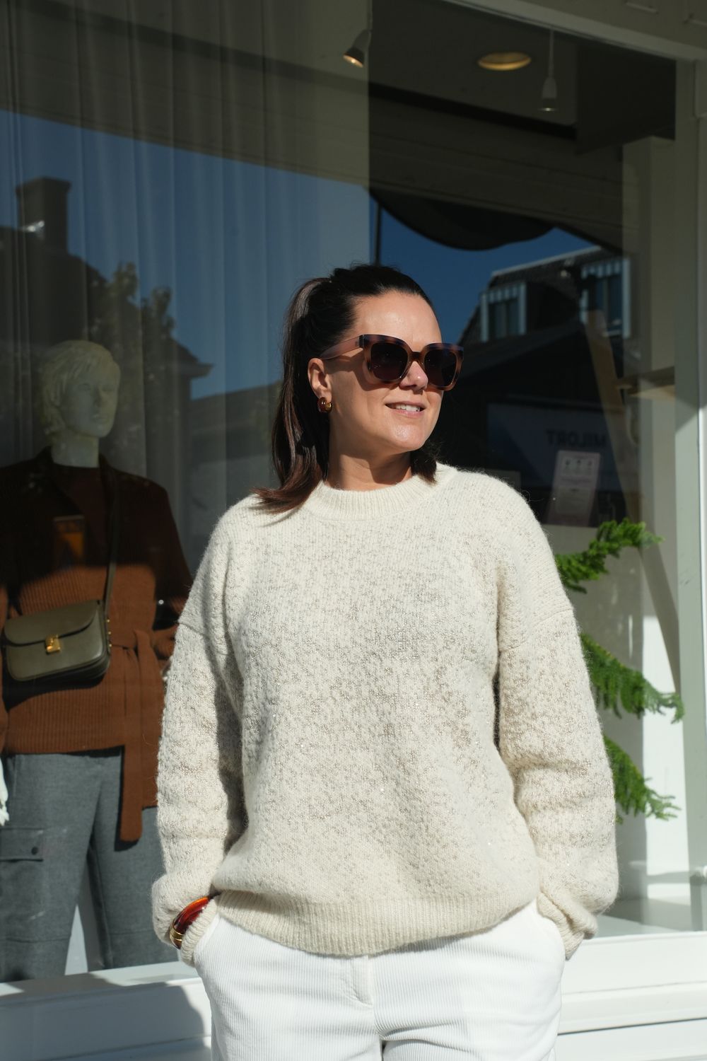 PESERICO Pullover ecru S99507F05