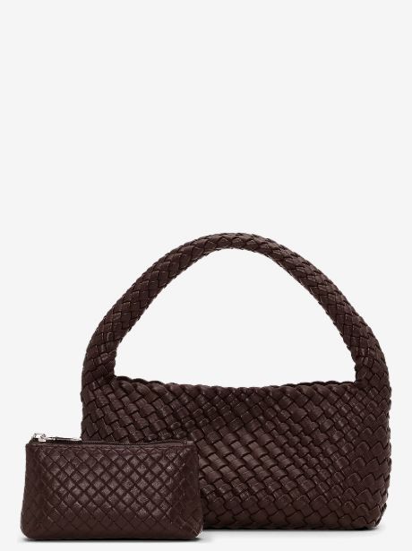 Sui ava woven mini bag bruin