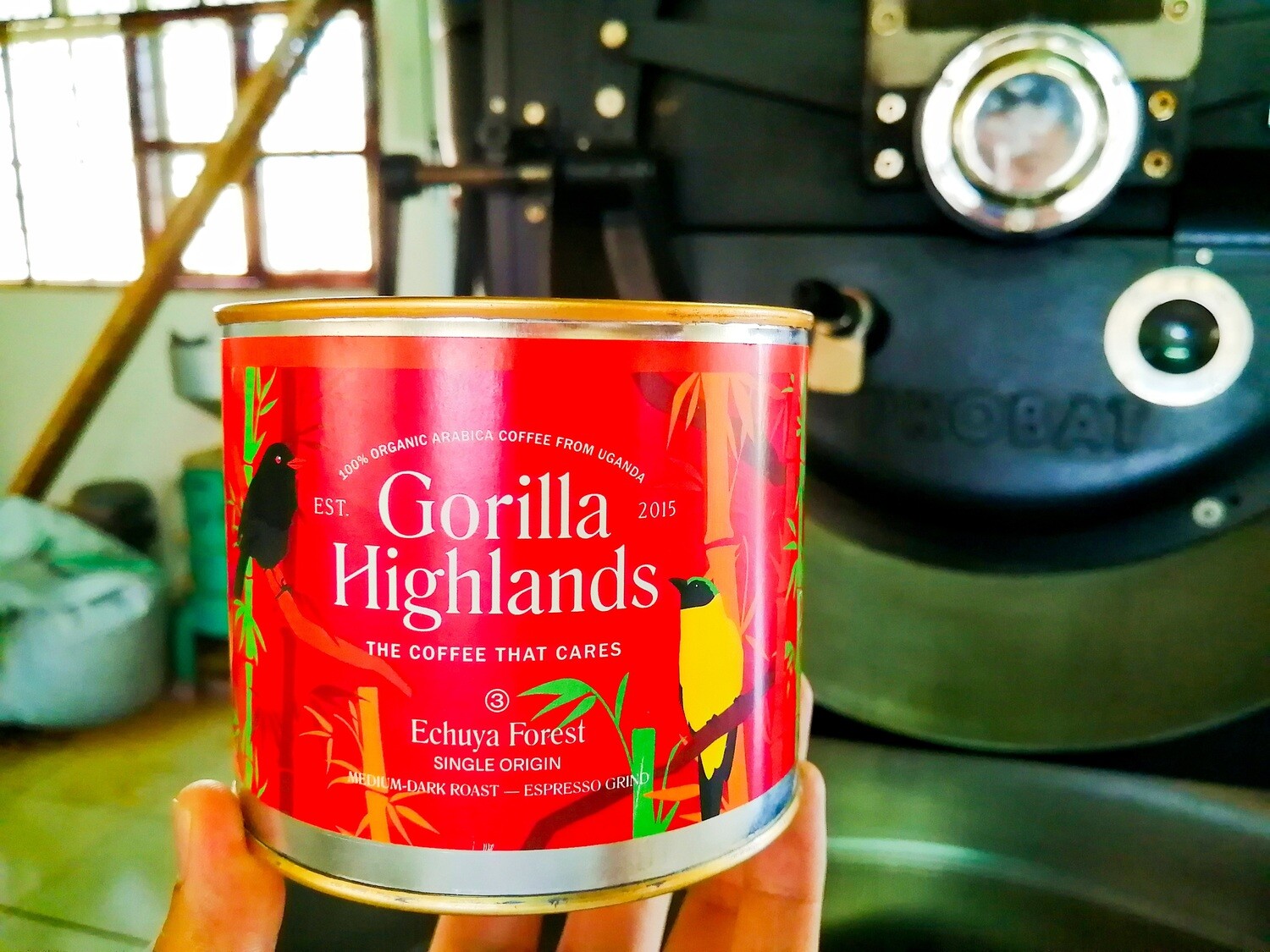 ゴリラ・ハイランズ・コーヒー 
Enchuya Forest 
粉コーヒー 100g