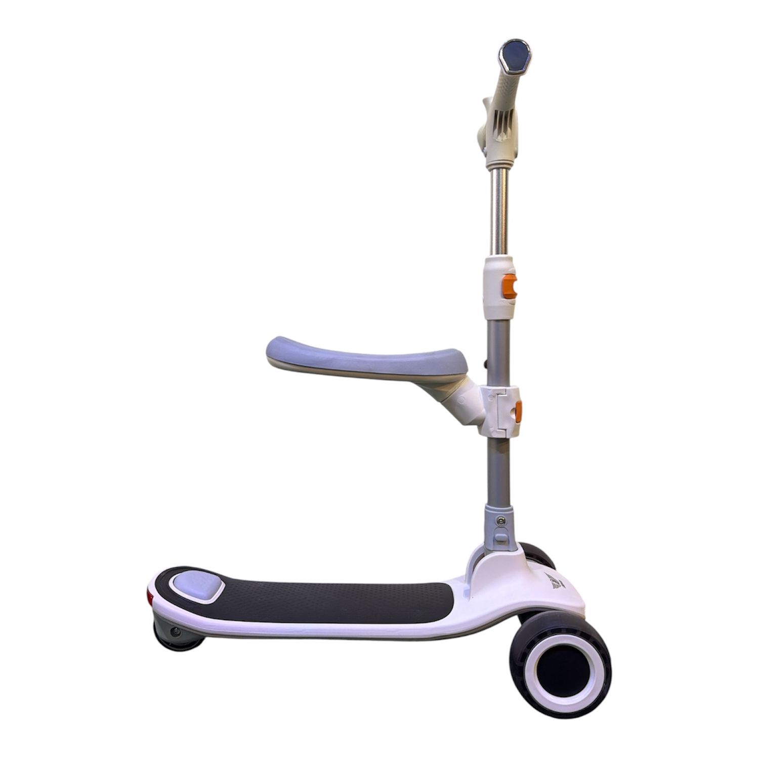 საბავშვო სკუტერი დასაჯდომით