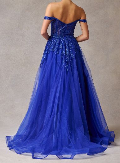 OOF-SHOULDER, SWEETHEART, A-LINE, CORSET