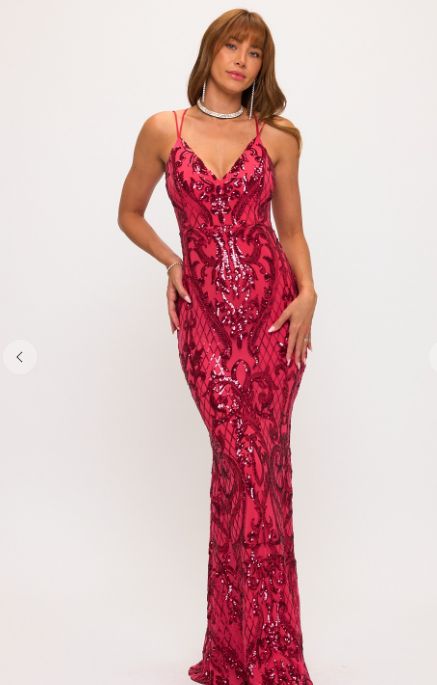 Sequin Back Lace Up AD1383E S8829