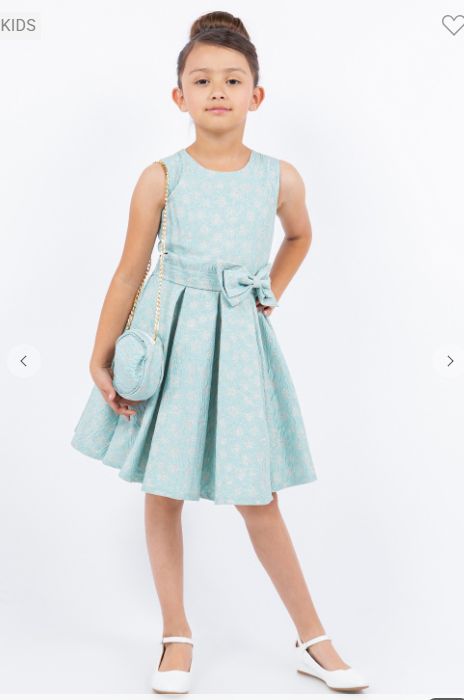 Jacquard Ribbon Dress 9165