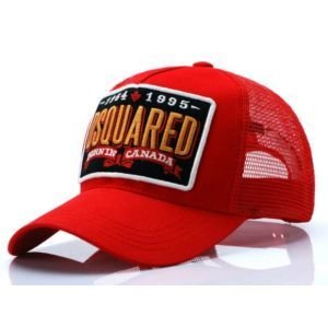 disquared base ball cap red