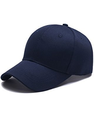 black casual base ball cap