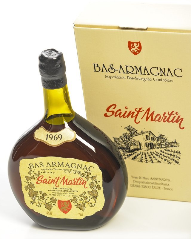 Bas-Armagnac Millésime 1969 / 42 ° - De la basquaise 70 cl au Pot Gascon 250 cl - Prix à partir de