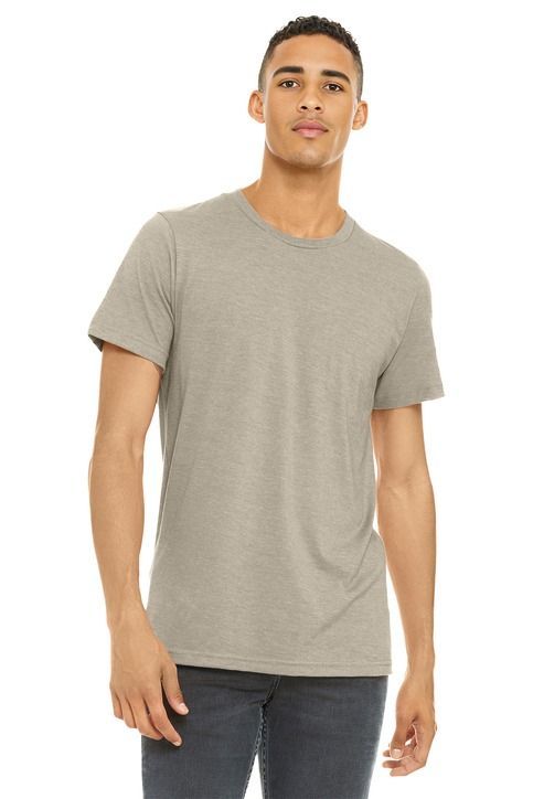 BELLA+CANVAS® Unisex Heather CVC Short Sleeve Tee