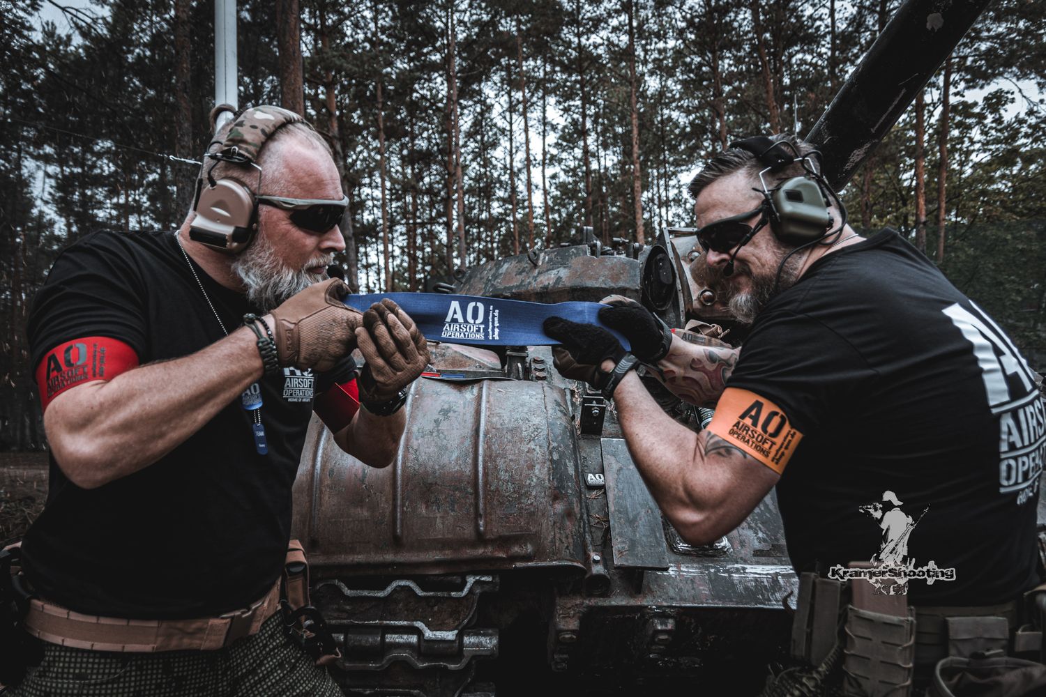 Teamarmbinde Blau – Airsoft Spieltag | Pflichtkennzeichnung