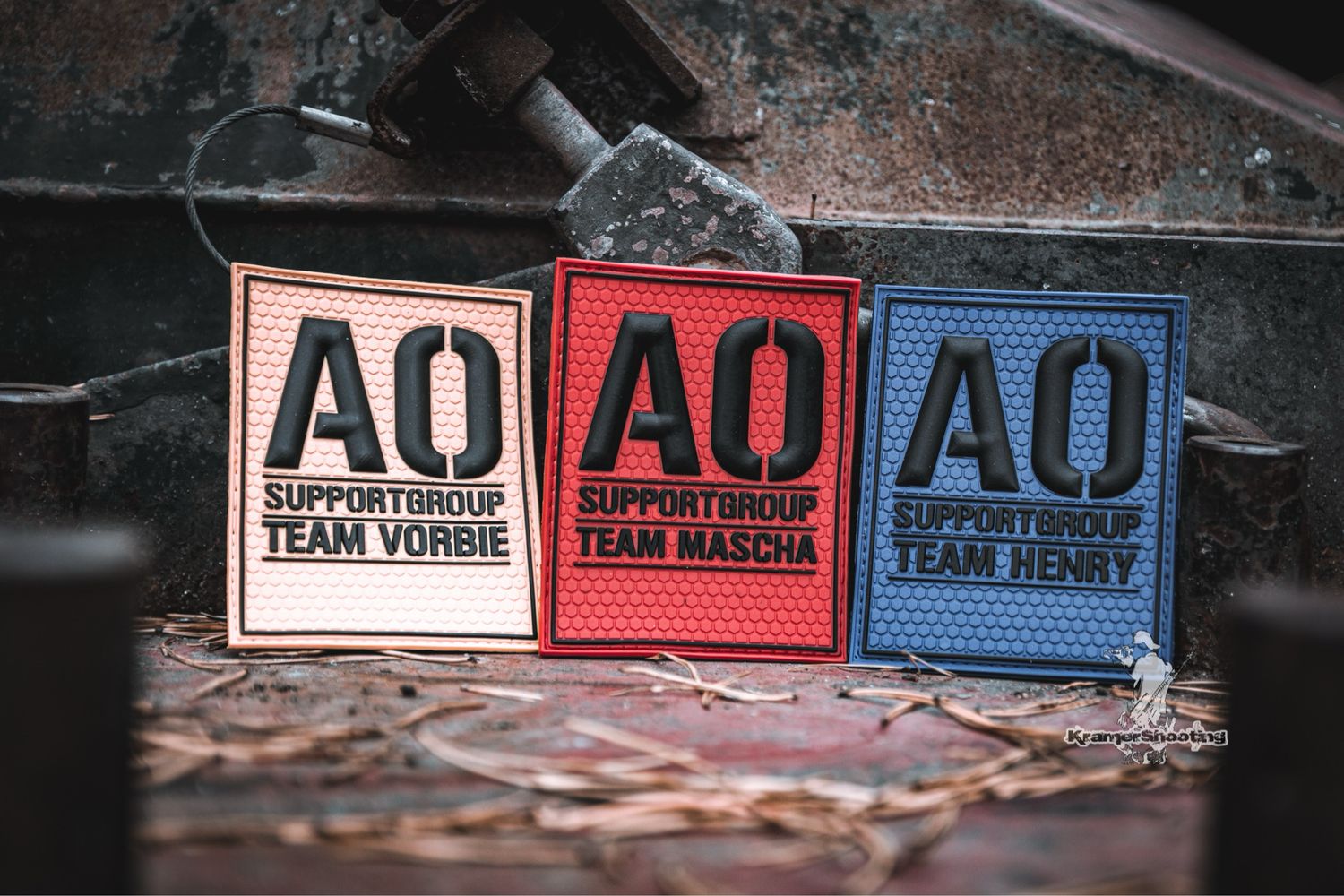 AO Supportgroup Patch – Blau – Team Henry