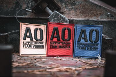 AO Supportgroup Patch – Blau – Team Henry