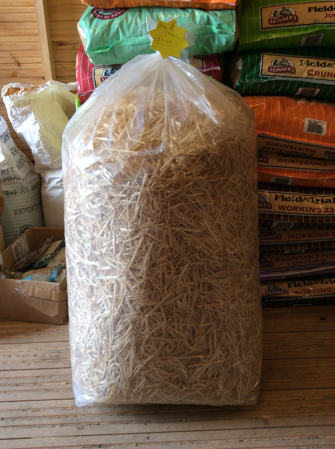 BAG OF STRAW