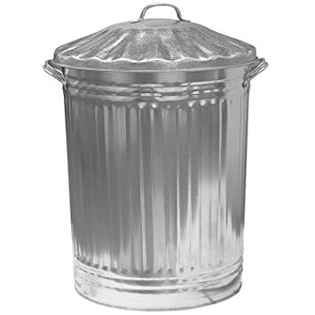 GALVANISED DUSTBIN