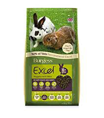 BURGESS EXCEL RABBIT + MINT 10KG