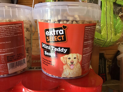 EXTRA SELECT MINI TEDDY BEARS BISCUITS 1LITRE