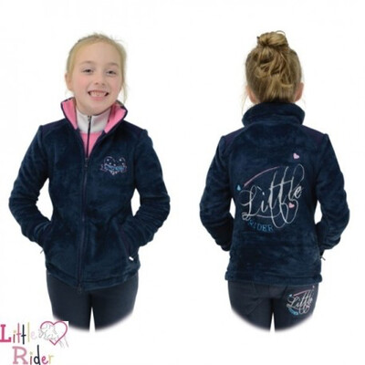 LOLA FLEECE NAVY/HEARTS 