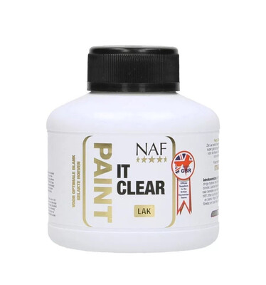 NAF PAINT IT CLEAR HOOF POLISH 250ML
