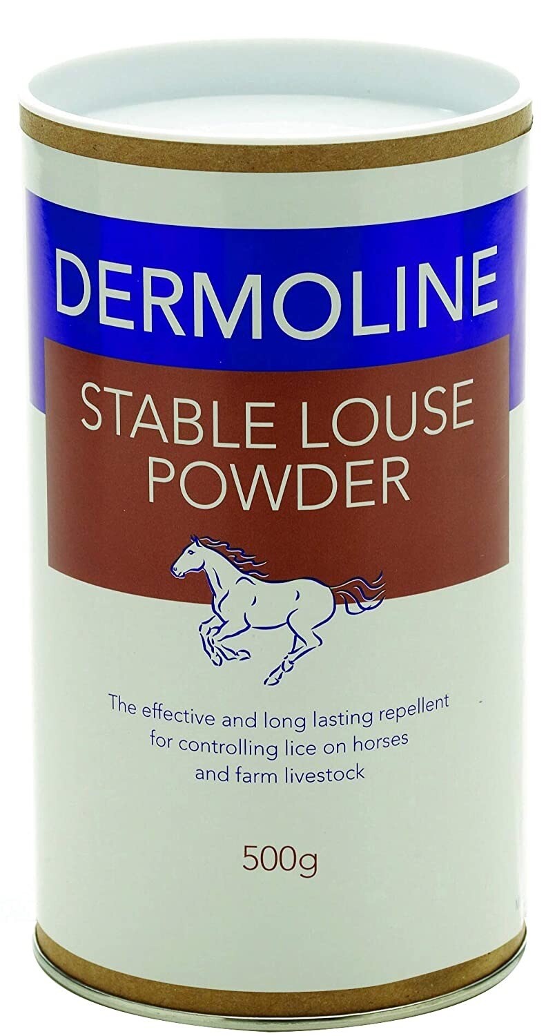DERMOLINE STABLE LOUSE POWDER 500G