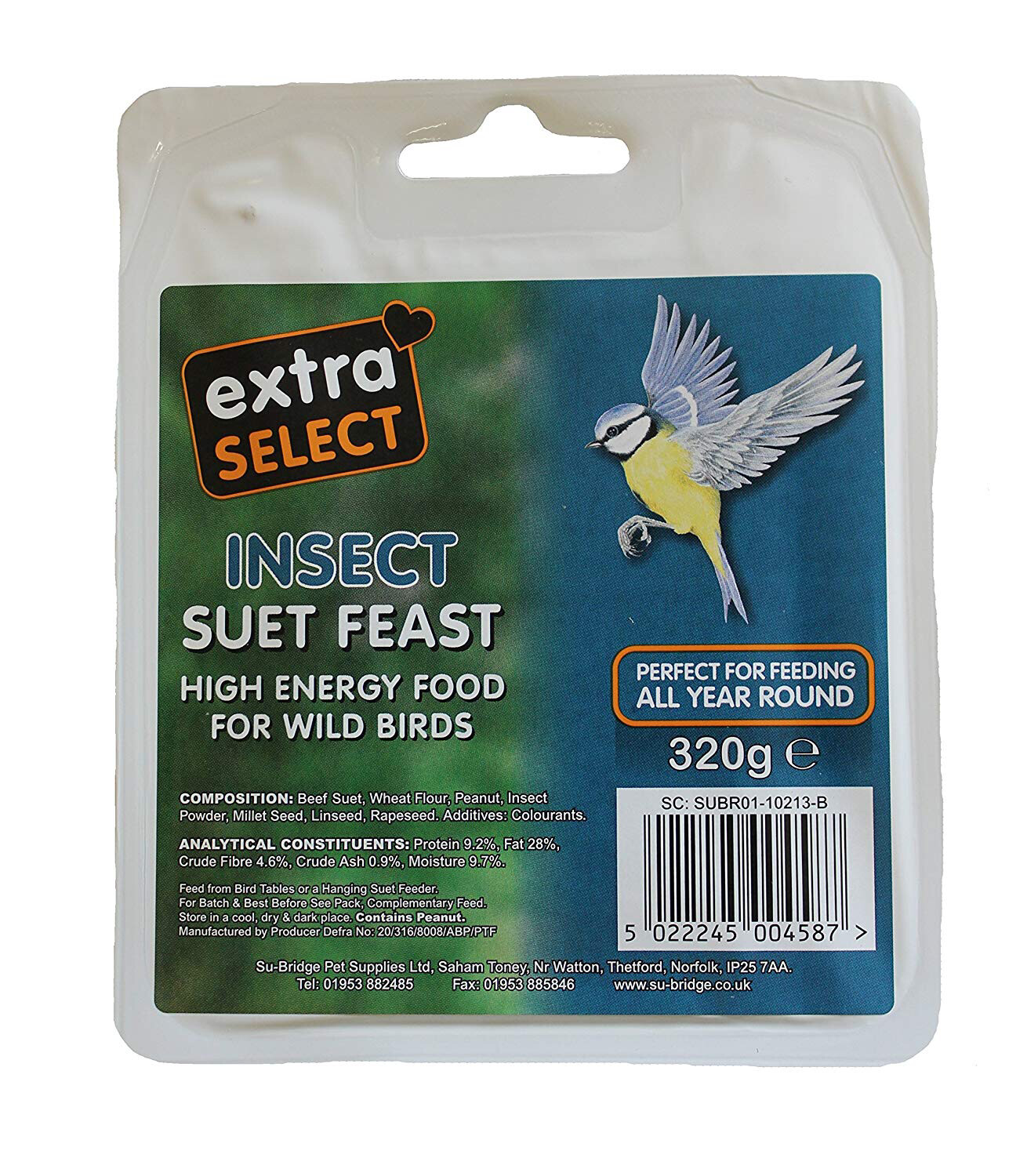 SUET BLOCKS BERRY 300g
