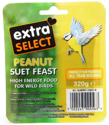 EXTRA SELECT SUET BLOCK PEANUT