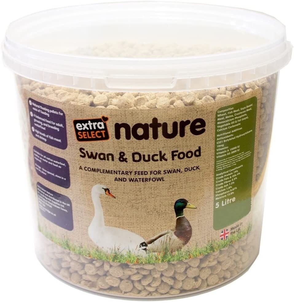 EXTRA SELECT SWAN&amp;DUCK FOOD 5LITRE