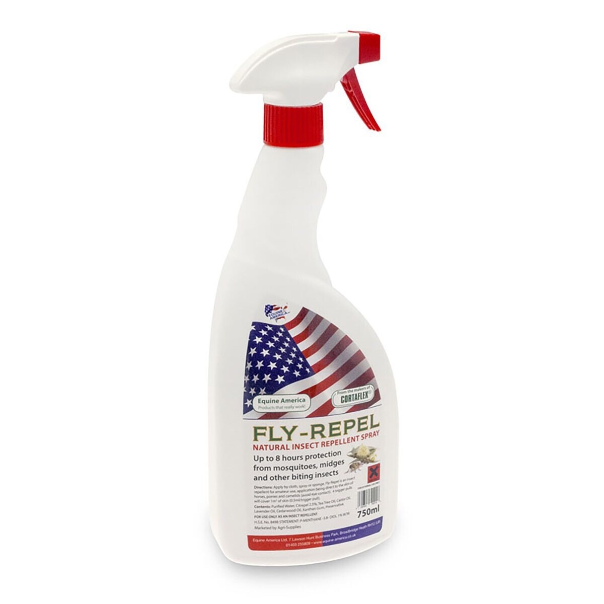 EQUINE AMERICA FLY REPEL 750ML