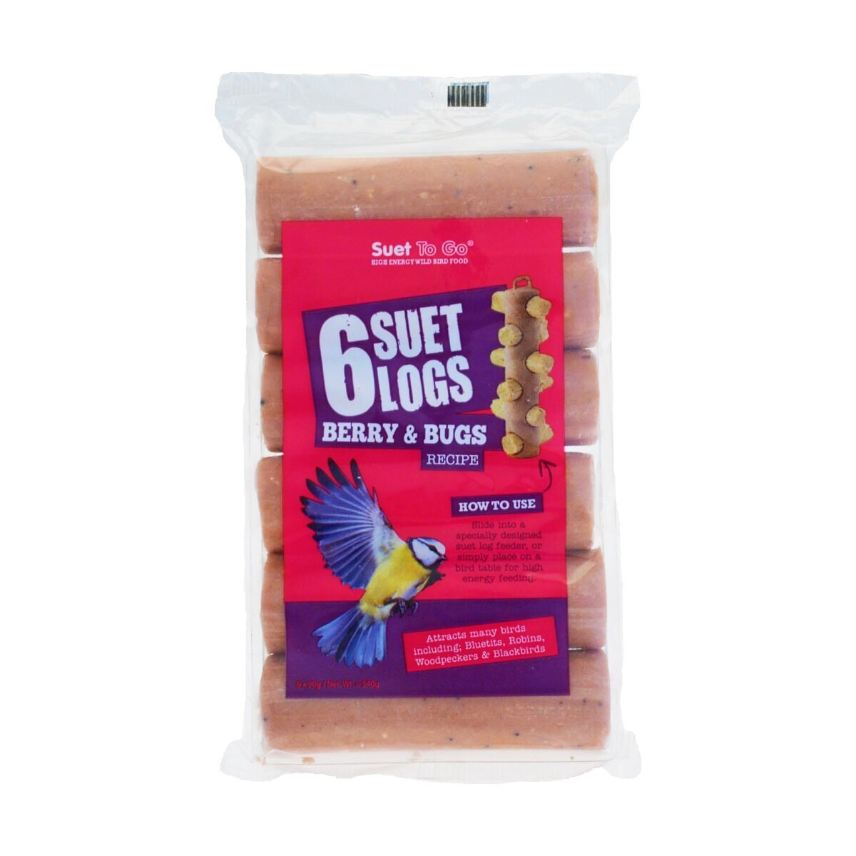 Suet Logs Berry