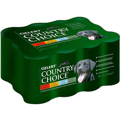 GELERT COUNTRY DOG 12TINS